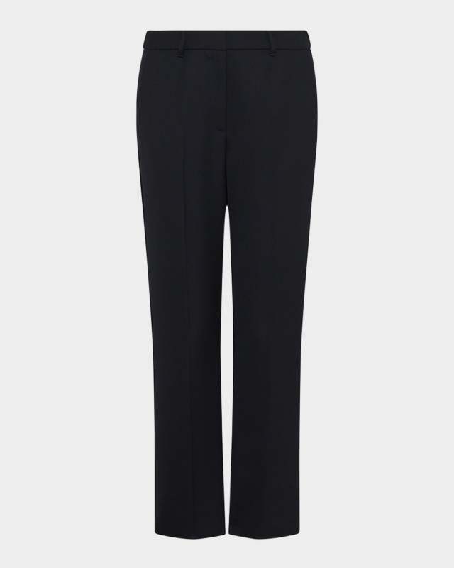 Gargano Cropped Straight-Leg Chino Trousers